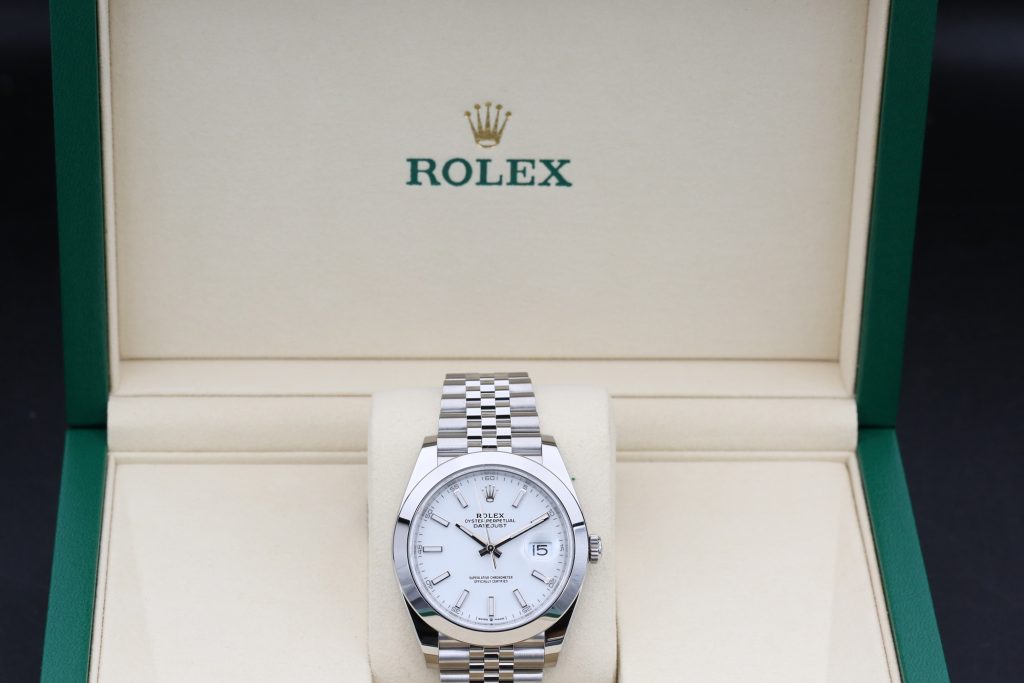 Rolex 126300 White Index DATEJUST 41mm 2025