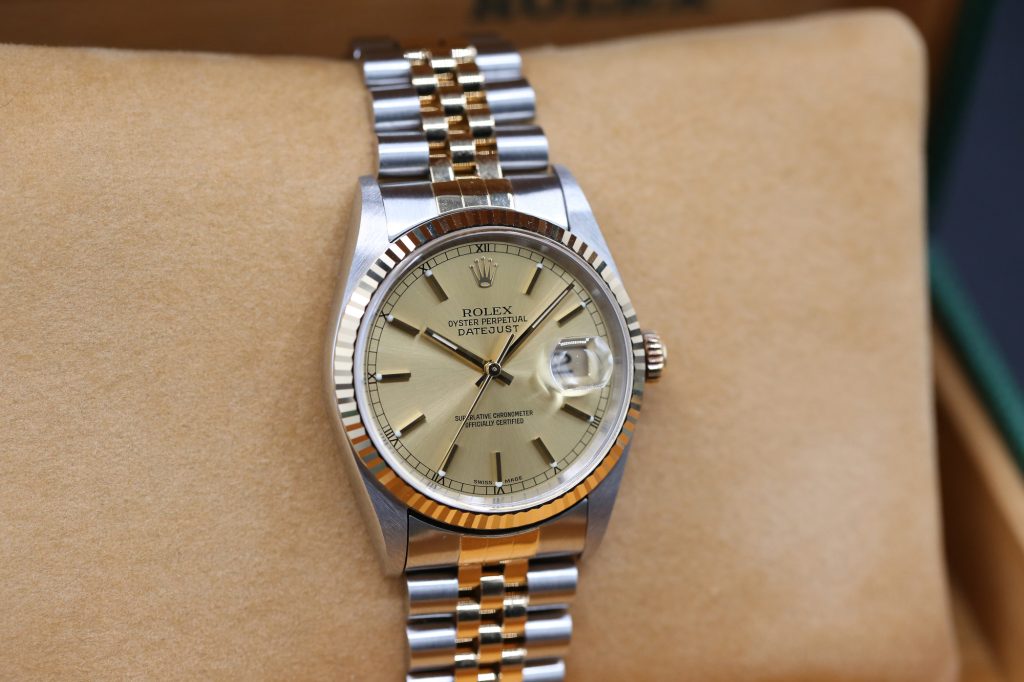Rolex 16233 Champagne DATEJUST 36mm 2000