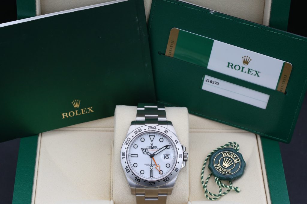 Rolex 216570 White EXPLORER II 42mm 2019