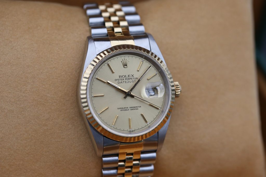 Rolex 16233 Champagne DATEJUST 36mm 1997