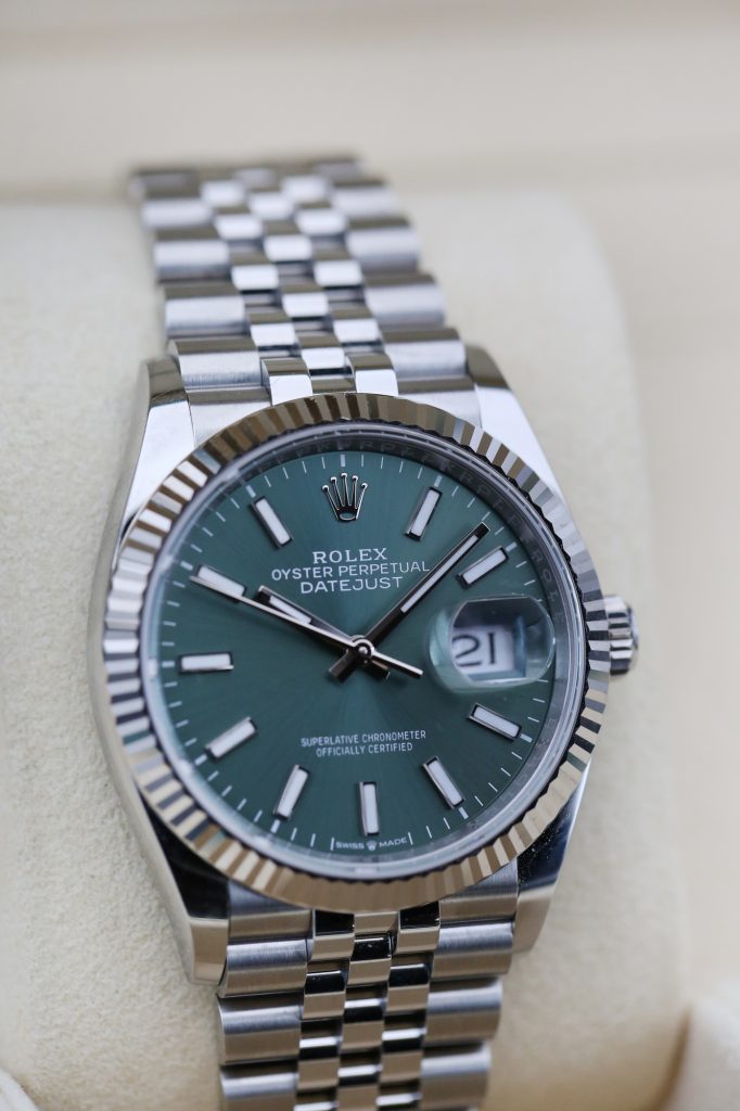 Rolex 126234 Mint Green DATEJUST 36mm 2024