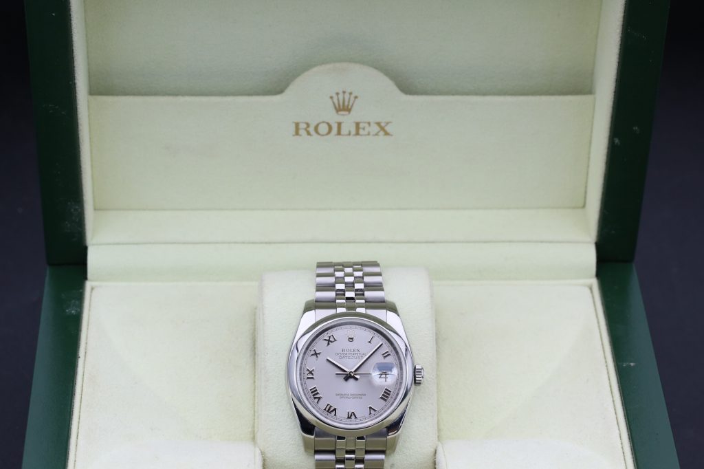 Rolex 116200 Rhodium Roman DATEJUST 36mm 2007