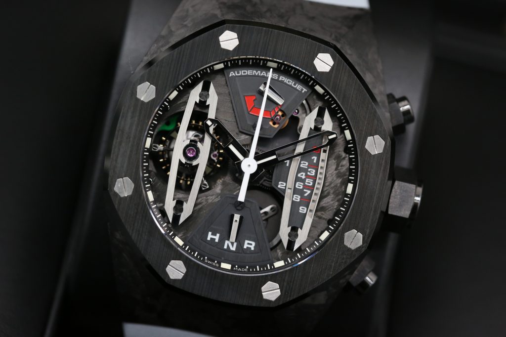 Audemars Piguet 26265FO.OO.D002CR.01 Ceramic Skeleton Dial ROYAL OAK CONCEPT TOURBILLON CARBON  44mm 2015