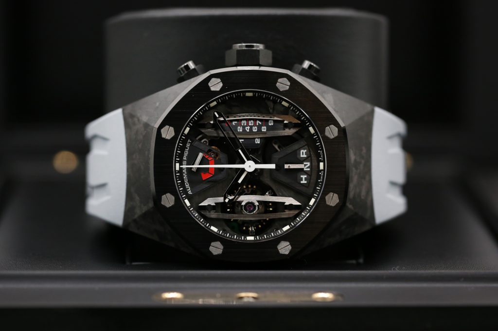 Audemars Piguet 26265FO.OO.D002CR.01 Ceramic Skeleton Dial ROYAL OAK CONCEPT TOURBILLON CARBON  44mm 2015