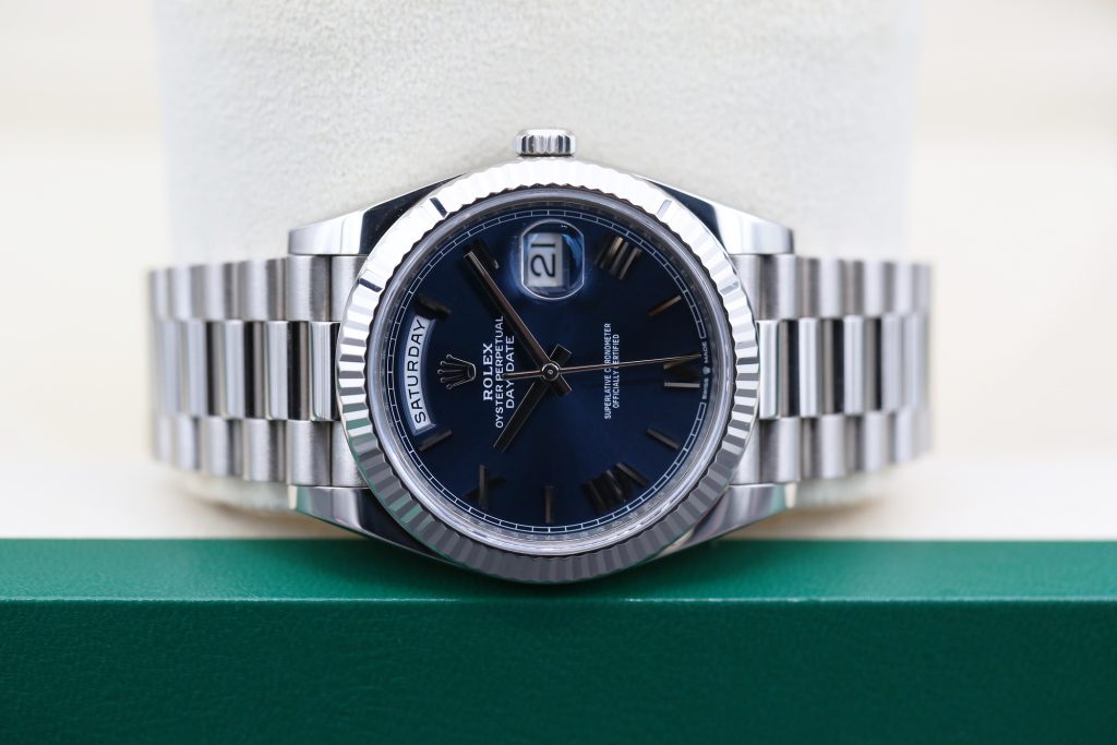 Rolex 228239 Blue Roman DAY-DATE 40mm 2024