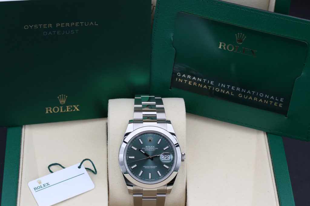Rolex 126300 Mint Green DATEJUST 41mm 2025