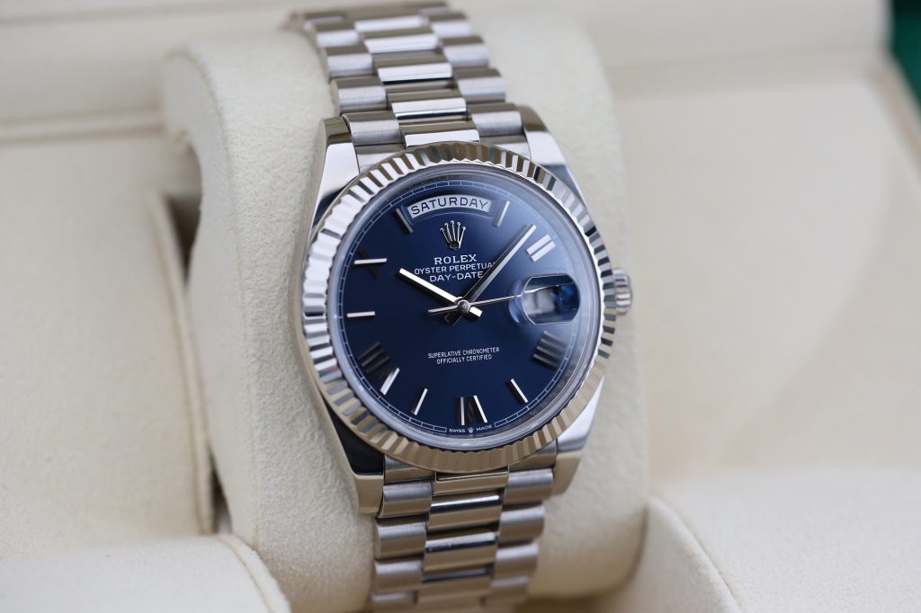 Rolex 228239 Blue Roman DAY-DATE 40mm 2024