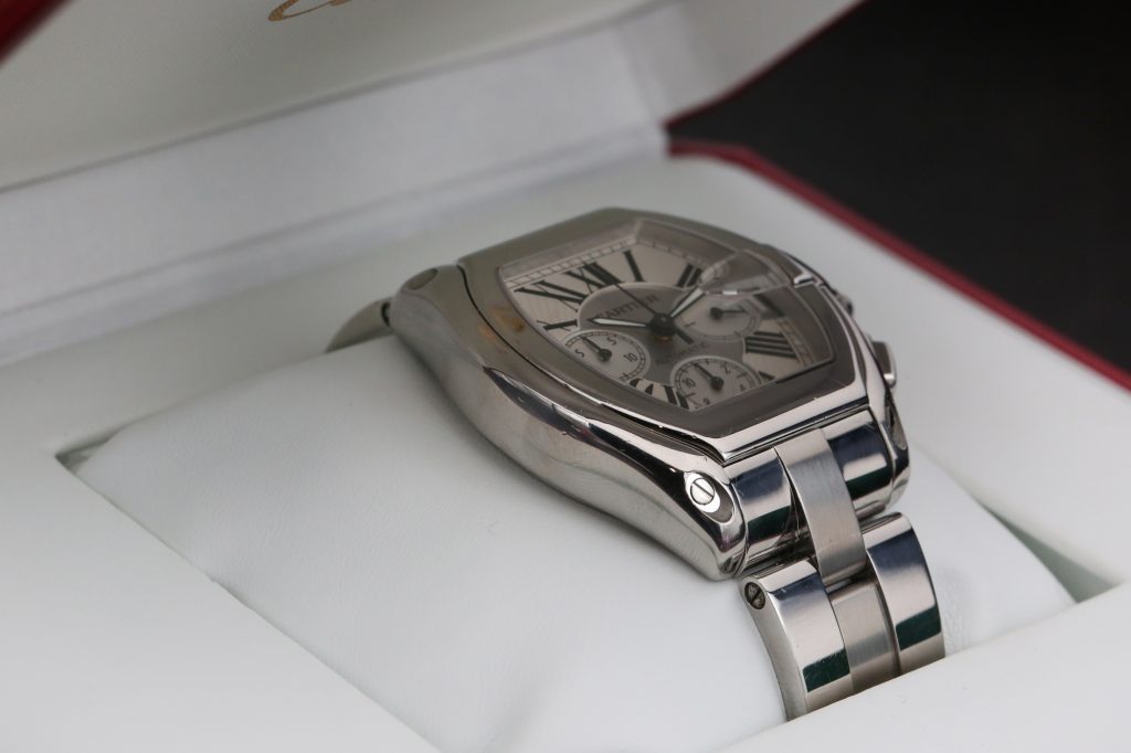 Cartier W62019X6 White ROADSTER  43mm