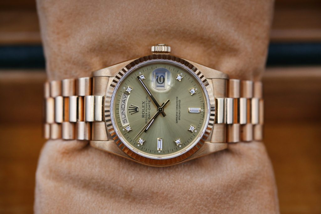 Rolex 18038 Champagne DAY-DATE 36mm