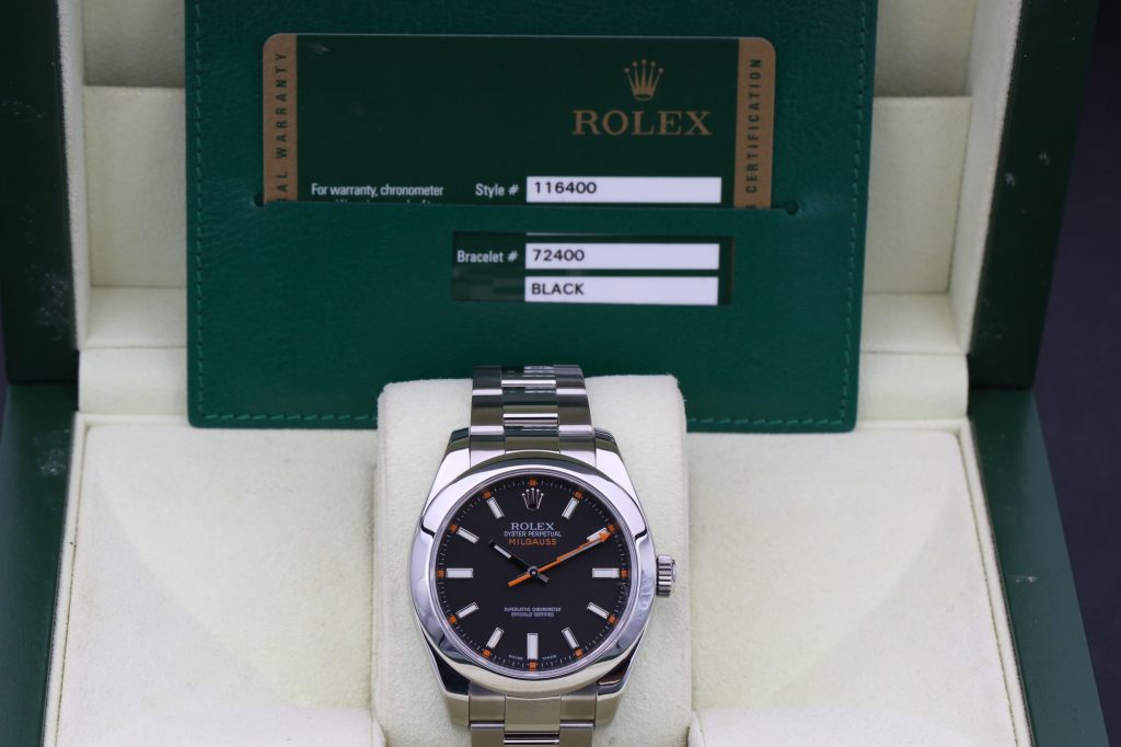 Rolex 116400 Black MILGAUSS 40mm 2014