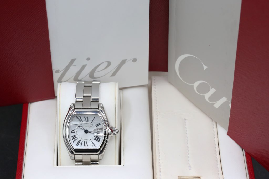 Cartier 2675 Silver Roman ROADSTER  31mm 2005