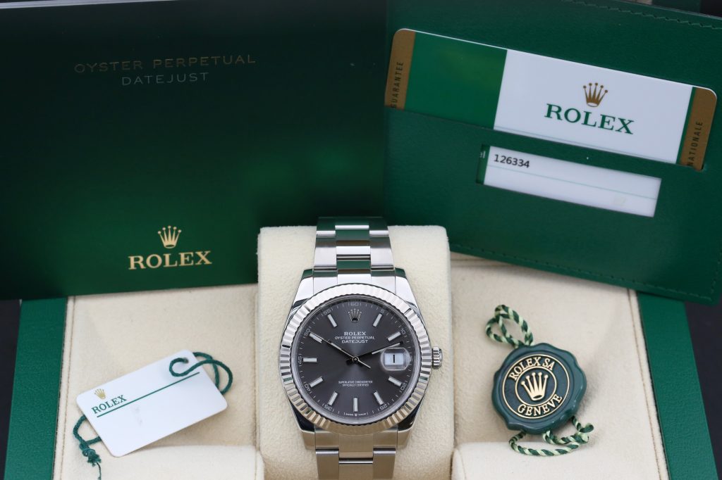 Rolex 126334 Rhodium DATEJUST 41mm 2019