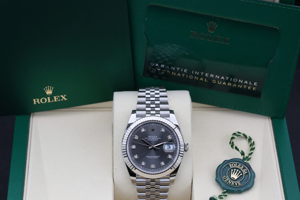 Rolex 126334 Slate Diamond DATEJUST 41mm 2025