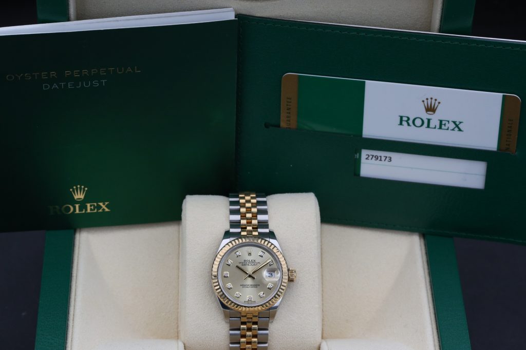 Rolex 279173 Champange Diamond Dial DATEJUST 28mm 2018