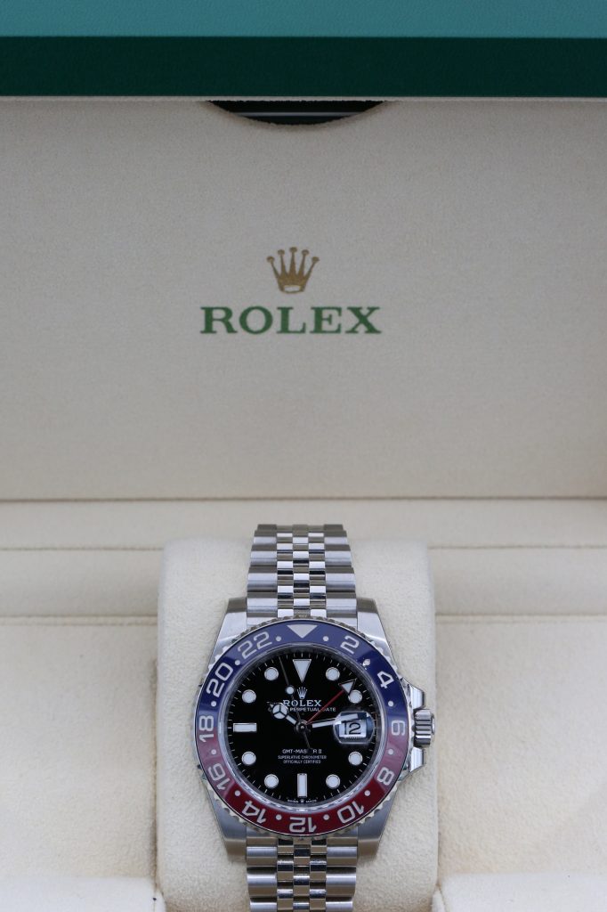 Rolex 126710BLRO Black GMT-MASTER II 40mm 2018 Pepsi