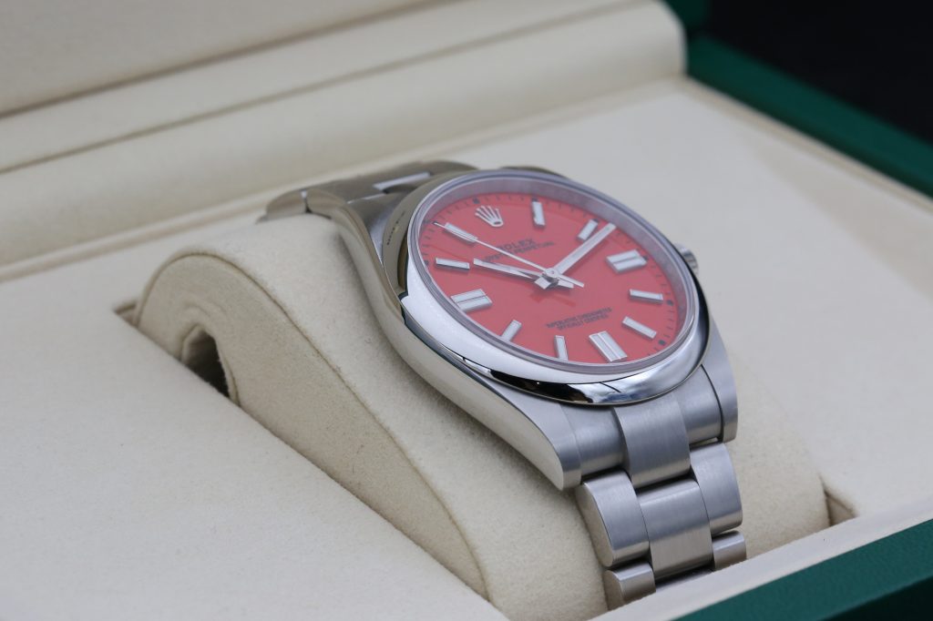 Rolex 124300 Coral Red OYSTER PERPETUAL 41mm 2021