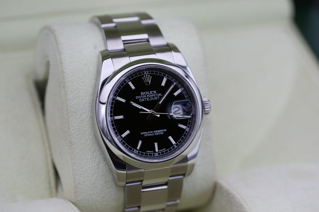 Rolex 116200 Black DATEJUST 36mm 2014