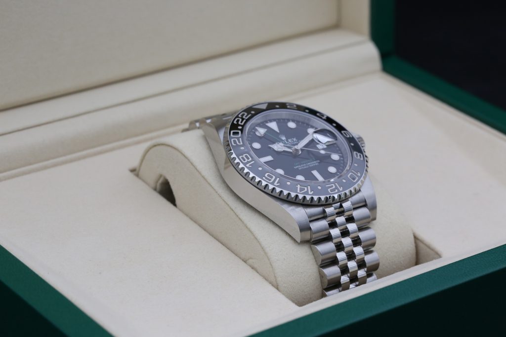 Rolex 126710GRNR Black GMT MASTER II 40mm 2025 Bruce Wayne