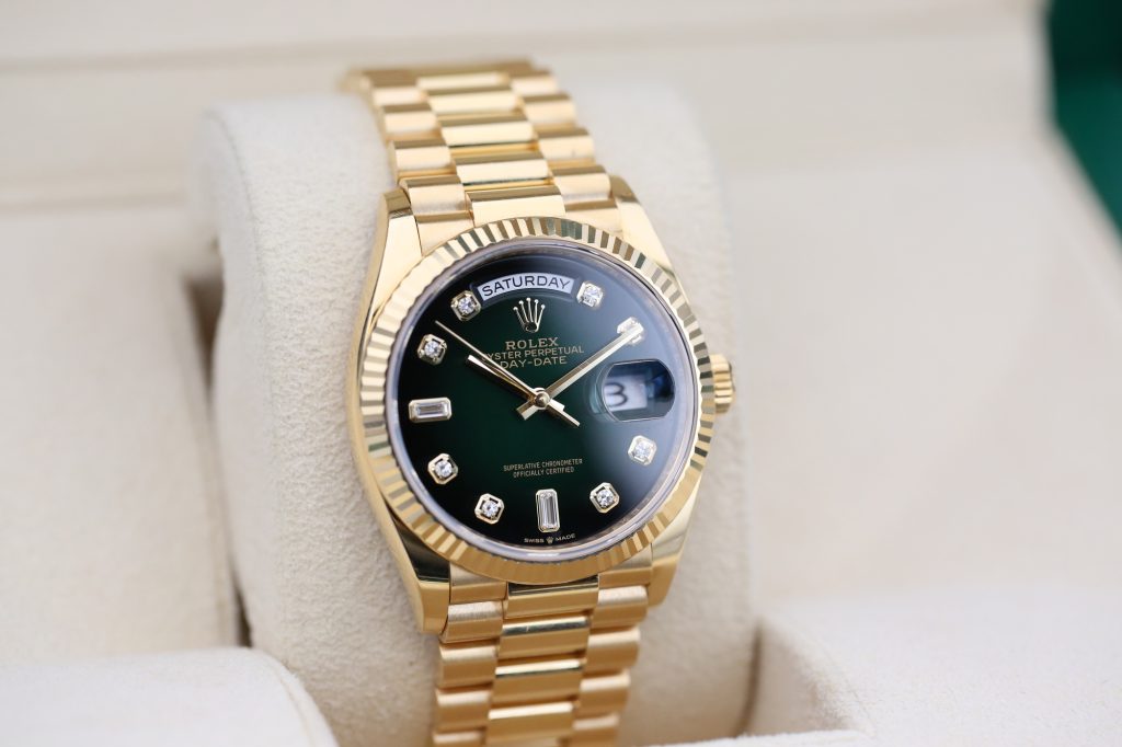 Rolex 128238 Green Ombre DAY-DATE 36mm 2021