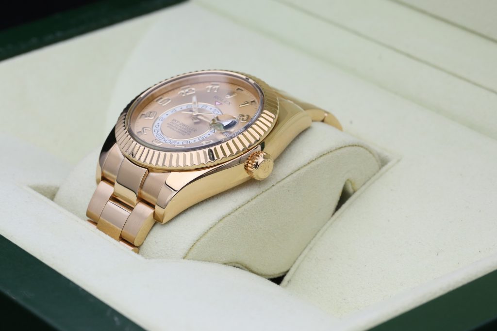 Rolex 326938 Champagne SKY-DWELLER 42mm 2013