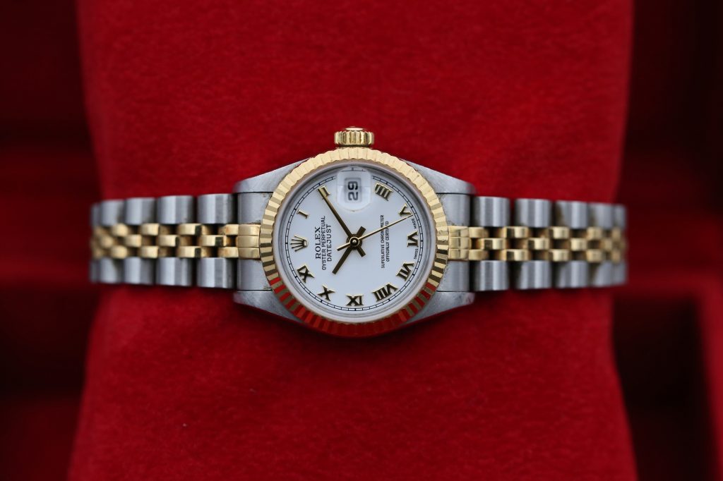 Rolex 69173 White Roman DATEJUST 26mm 1994