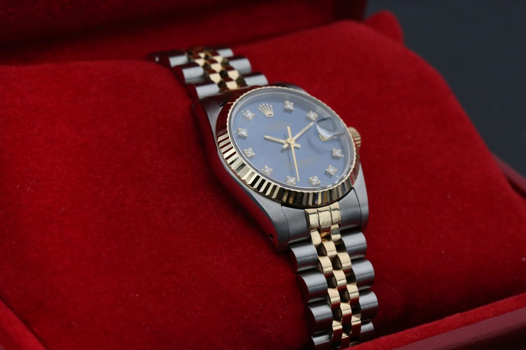 Rolex 68273 Blue Diamond DATEJUST 31mm 1989