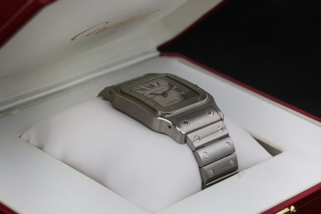 Cartier W20098D6 White SANTOS 36mm 2013
