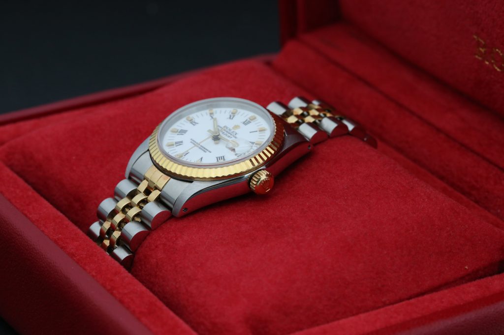 Rolex 68273 White DATEJUST 31mm 1987