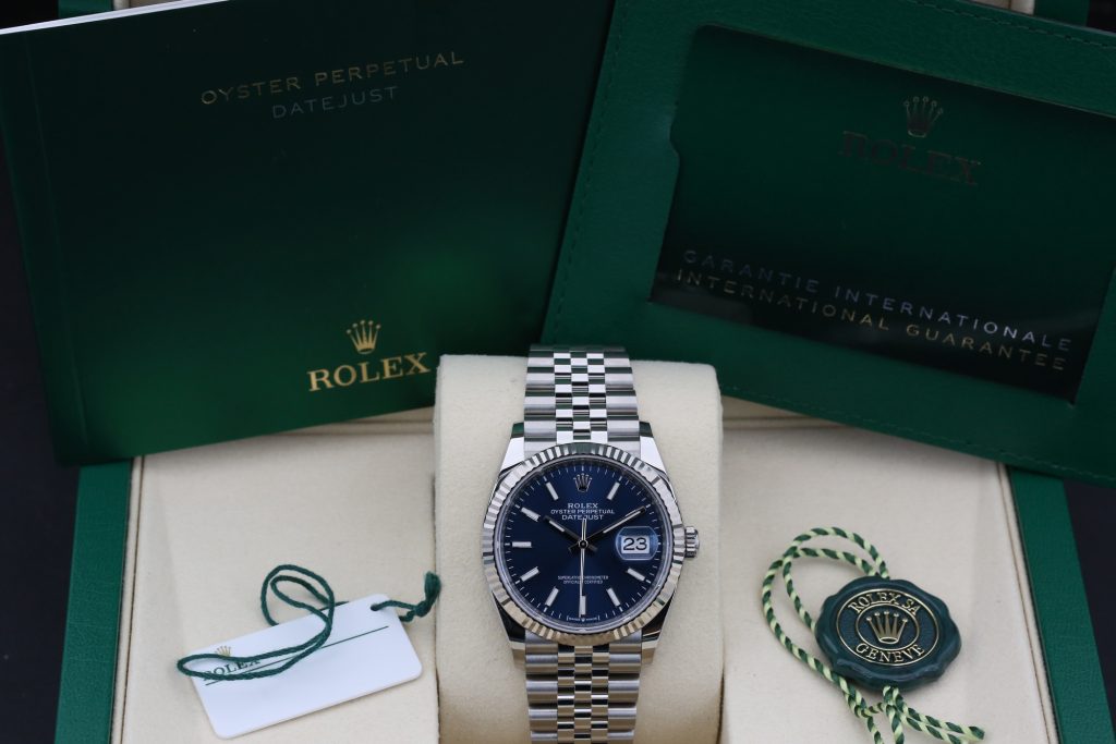 Rolex Datejust Blue 126234 36mm 2025
