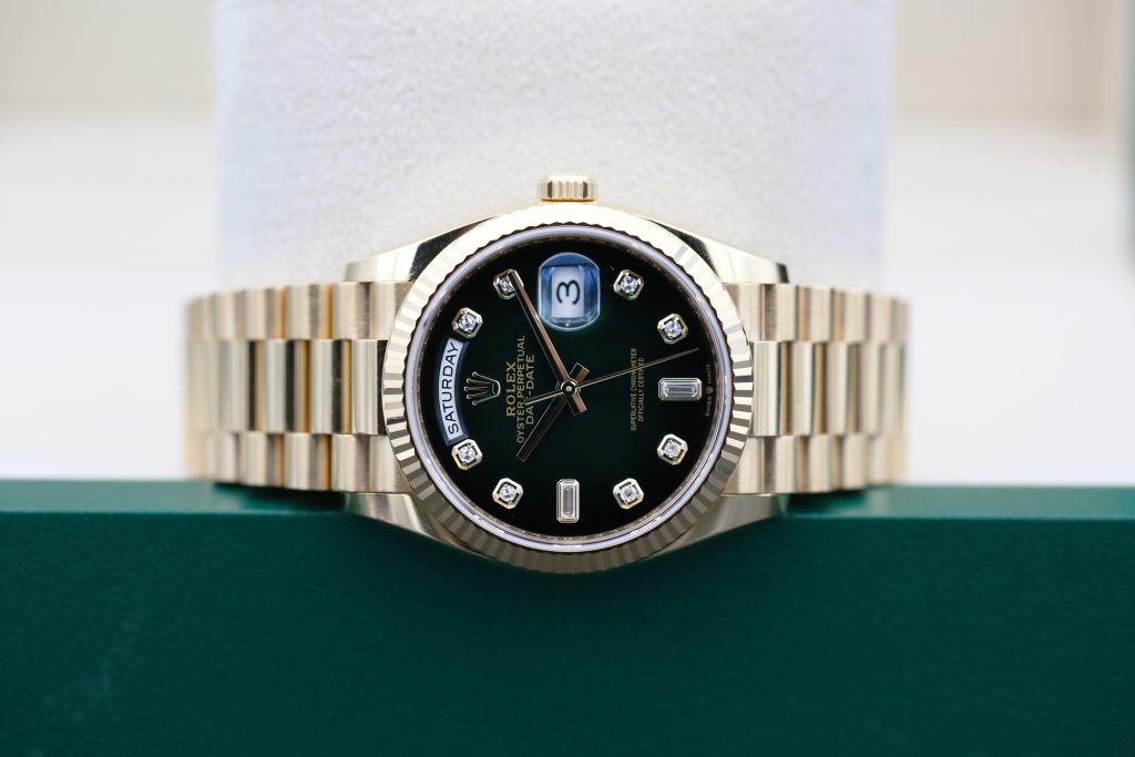 Rolex 128238 Green Ombre DAY-DATE 36mm 2021