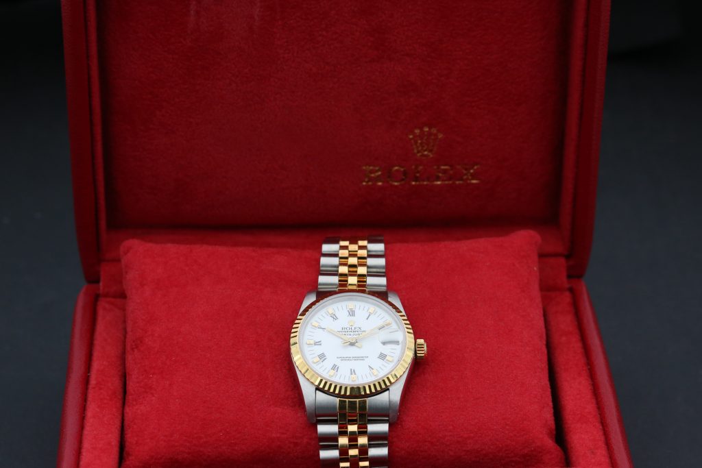 Rolex 68273 White DATEJUST 31mm 1987