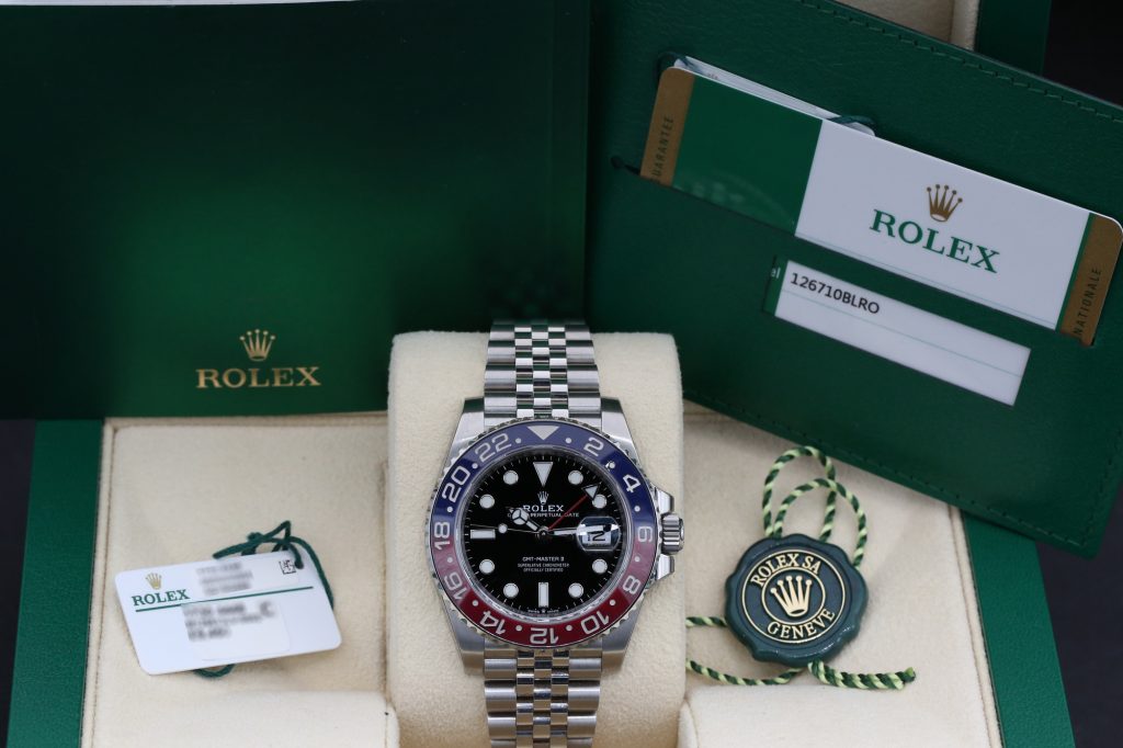 Rolex 126710BLRO Black GMT-MASTER II 40mm 2018 Pepsi