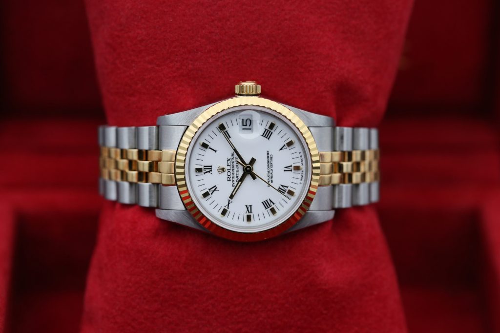Rolex 68273 White DATEJUST 31mm 1987