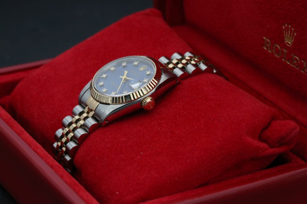 Rolex 68273 Blue Diamond DATEJUST 31mm 1989