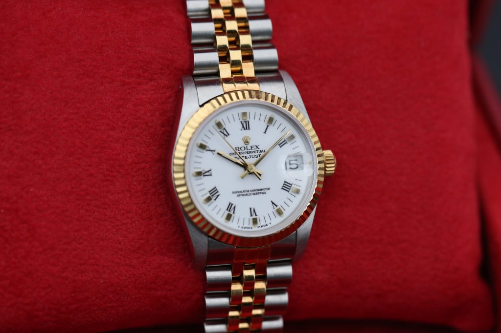 Rolex 68273 White DATEJUST 31mm 1987