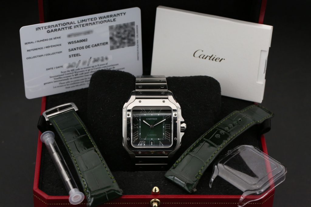 Cartier WSSA0062 Green SANTOS DE CARTIER 41mm 2024