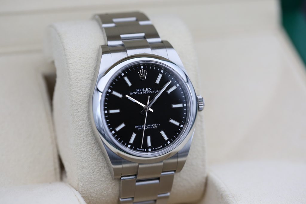 Rolex 114300 Black OYSTER PERPETUAL 39mm 2019