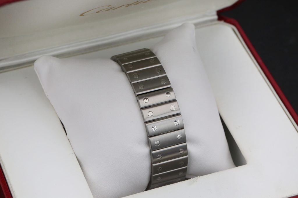 Cartier W20098D6 White SANTOS 36mm 2013