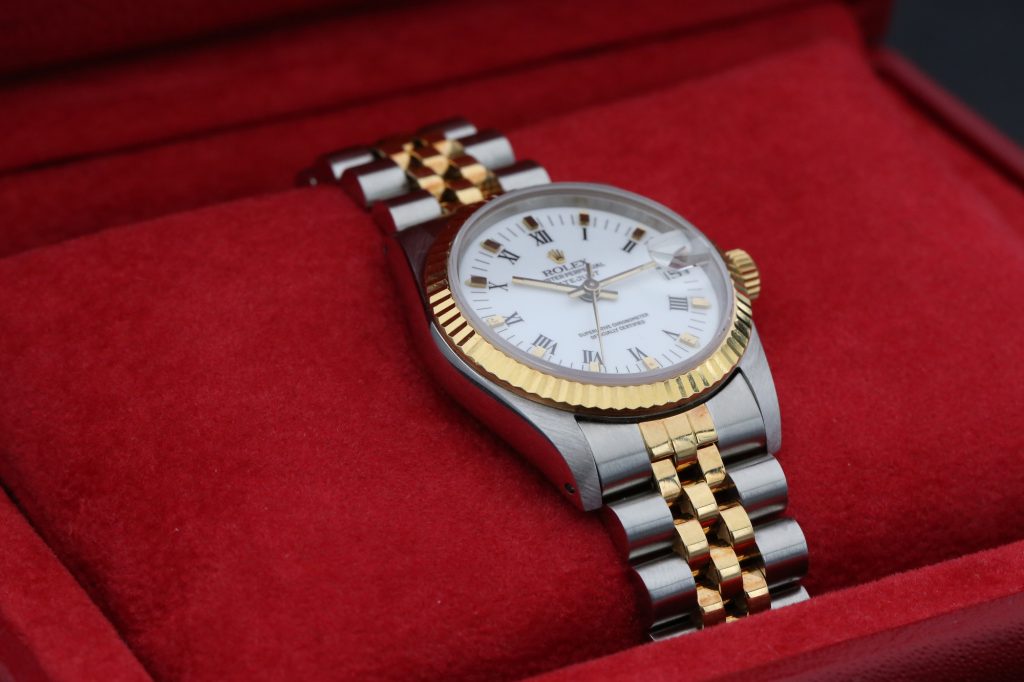 Rolex 68273 White DATEJUST 31mm 1987