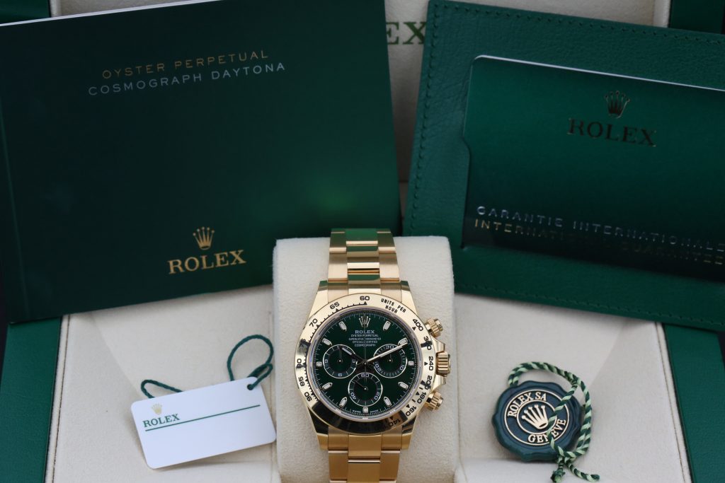 Rolex 116508 Green DAYTONA 40mm 2020 John Mayer