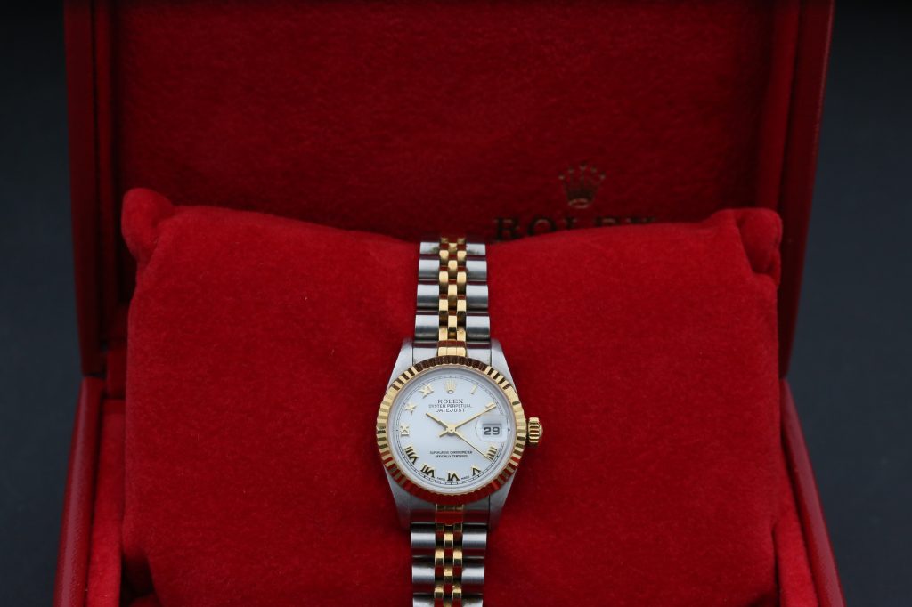 Rolex 69173 White Roman DATEJUST 26mm 1994