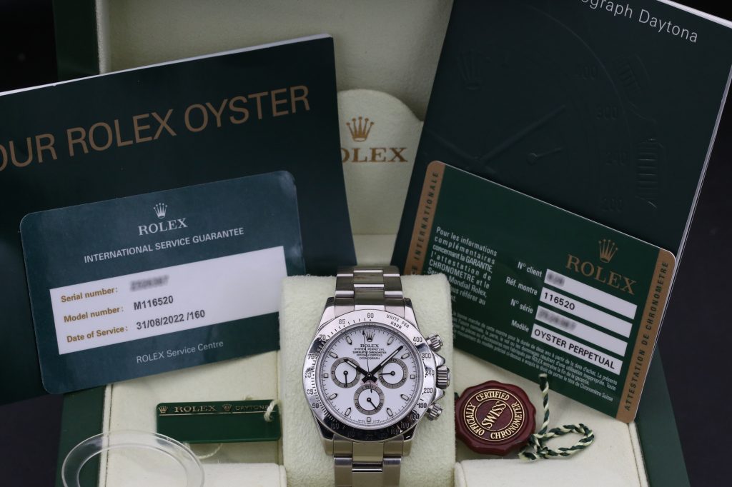 Rolex 116520 White DAYTONA 40mm 2007