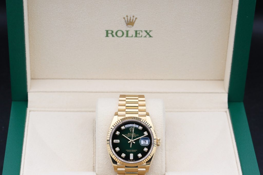 Rolex 128238 Green Ombre DAY-DATE 36mm 2021