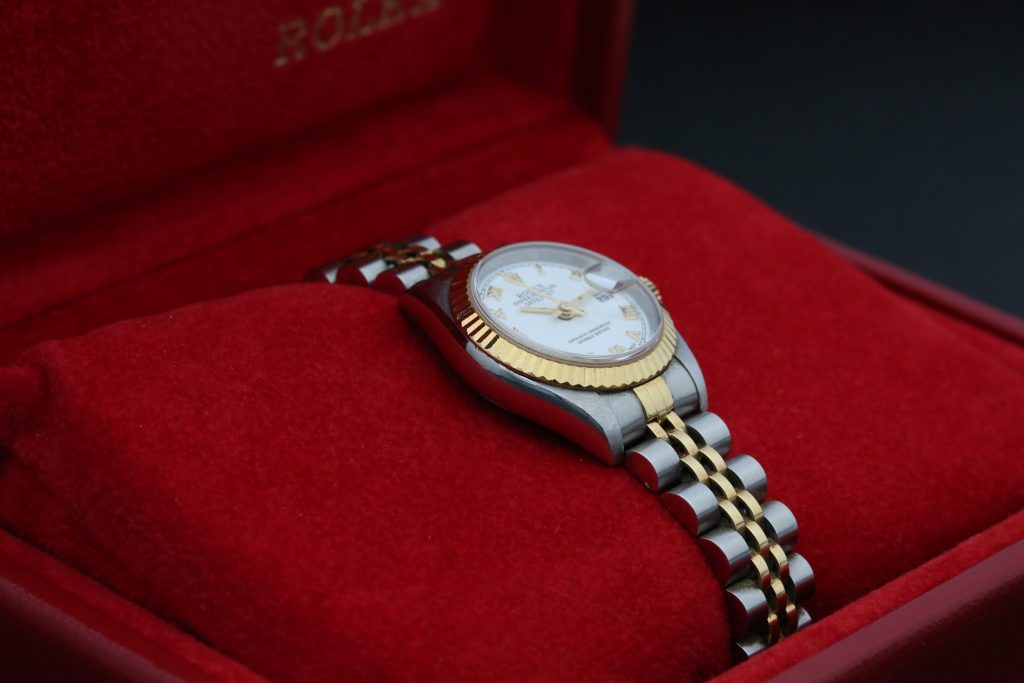 Rolex 69173 White Roman DATEJUST 26mm 1994