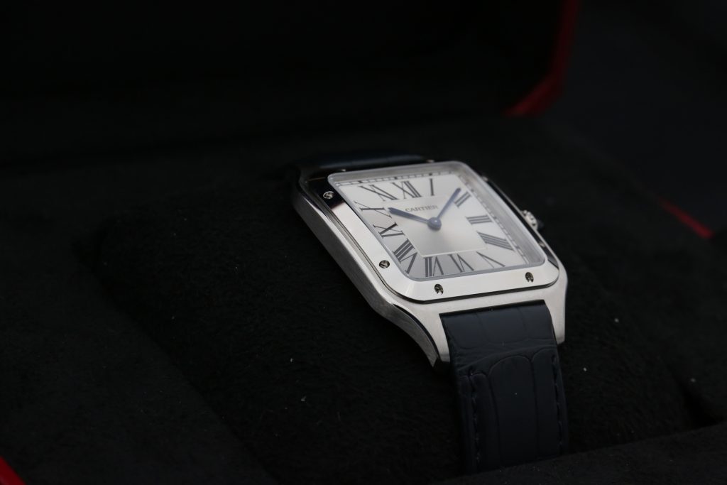 Cartier WSSA0032 Silver Sunray SANTOS DUMONT  2025 Extra Large