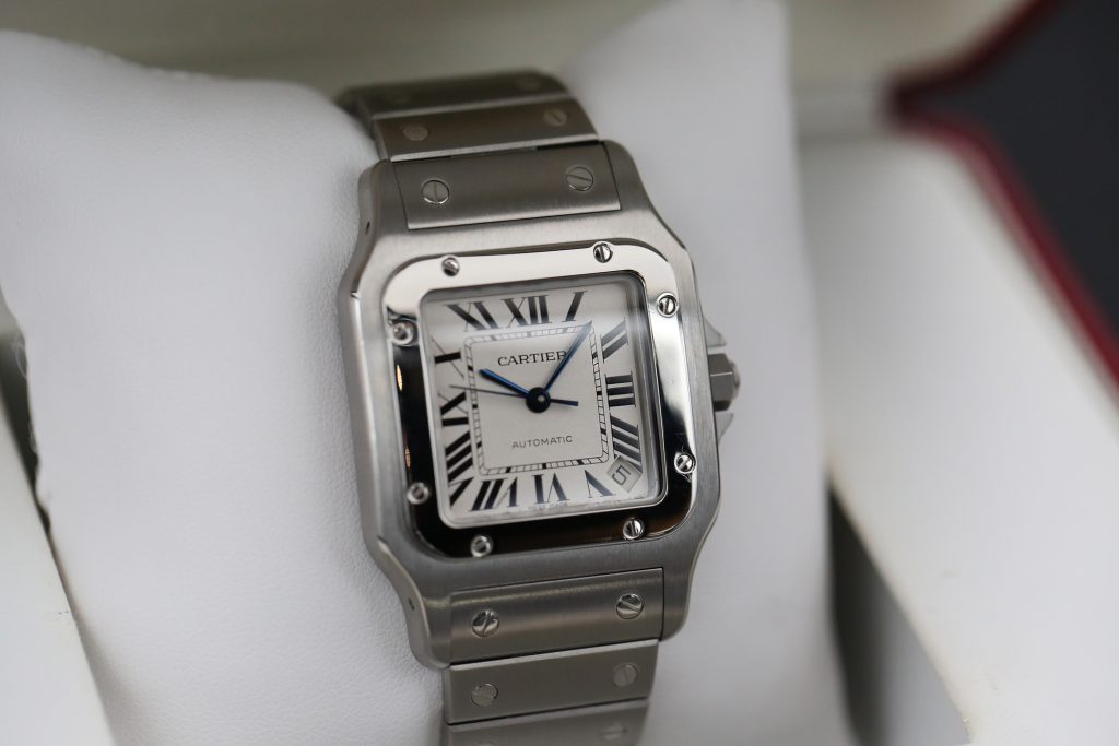 Cartier W20098D6 White SANTOS 36mm 2013