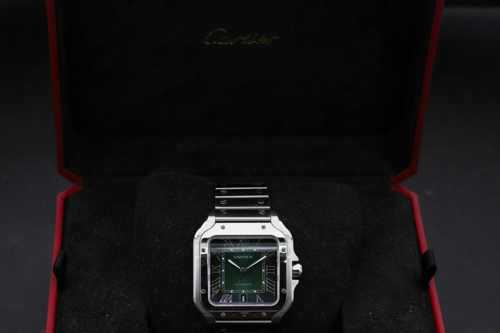 Cartier WSSA0062 Green SANTOS DE CARTIER 41mm 2024