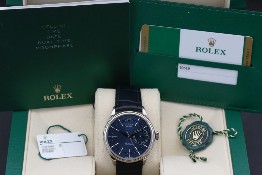 Rolex 50519 Blue CELLINI 39mm 2019