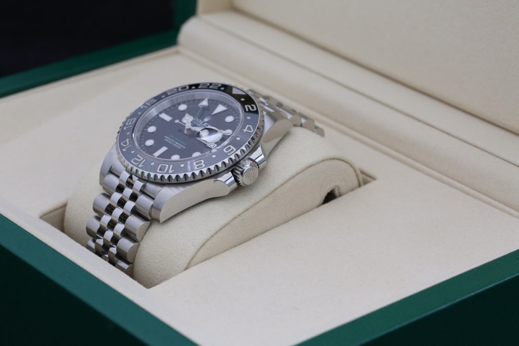 Rolex 126710GRNR Black GMT MASTER II 40mm 2025 Bruce Wayne