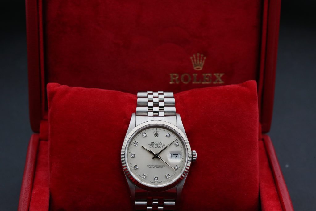 Rolex 16234 Silver DATEJUST 36mm 1990